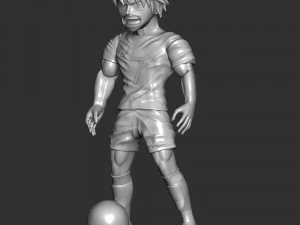 One Piece - Luffy Cosplay Ronaldo 3D Print Model