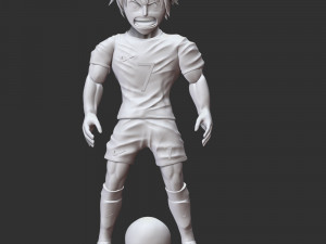 One Piece - Luffy Cosplay Ronaldo 3D Принт Модель