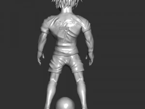 One Piece - Luffy Cosplay Ronaldo 3D Print Model