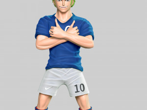 One Piece - Zoro Cosplay Mbappe 3D Принт Модель