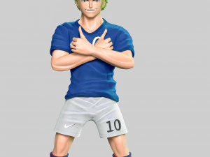 One Piece - Zoro Cosplay Mbappe 3D Print Model