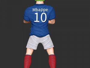 One Piece - Zoro Cosplay Mbappe 3D-Druckmodell