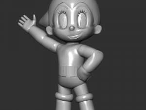 Astro Boy Fan Art 3D-Druckmodell