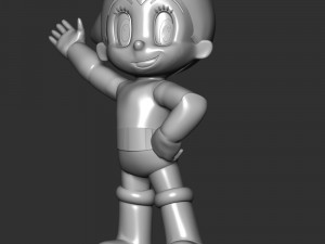 Astro Boy Fan Art 3D-Druckmodell