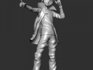 Red Pokemon Model Cetak 3D