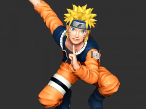 Naruto Fan Art 3Dプリントモデル