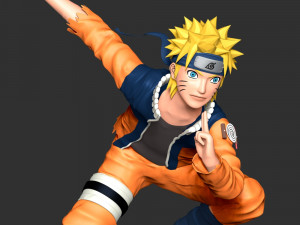 Naruto Fan Art 3Dプリントモデル