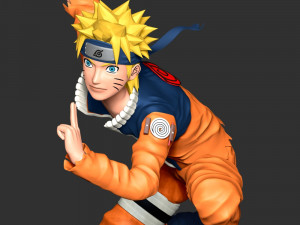 Naruto Fan Art 3Dプリントモデル