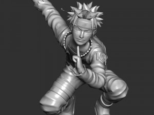 Naruto Fan Art 3Dプリントモデル