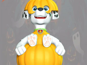 Marshall Halloween - Patrulla Canina Modelo de impresión 3D