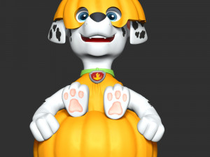 Marshall Halloween - Paw Patrol 3D 프린트 모델
