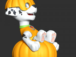 Marshall Halloween - Paw Patrol 3D 프린트 모델