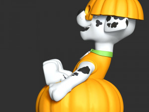Marshall Halloween - Paw Patrol 3D 프린트 모델