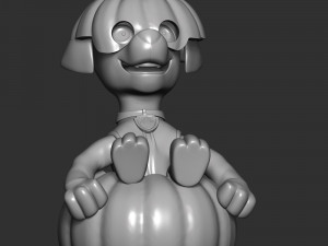 Marshall Halloween - Paw Patrol 3D 프린트 모델