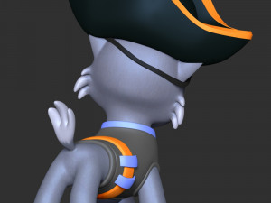 Rocky Halloween - Paw Patrol 3D Print Model