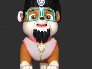 Rubble Halloween - Paw Patrol 3D प्रिंट मॉडल