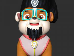 Rubble Halloween - Paw Patrol 3D प्रिंट मॉडल