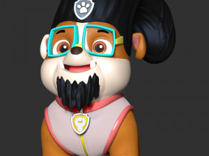 Rubble Halloween - Paw Patrol 3D प्रिंट मॉडल