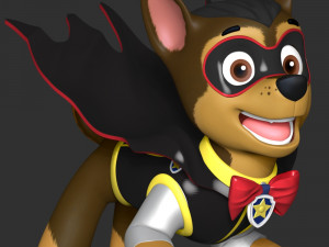 Chase Halloween - Paw Patrol 3Dプリントモデル