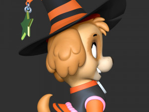 Skye Halloween - Paw Patrol Modèles 3D en vedette