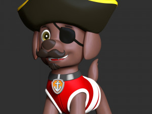 Zuma Halloween - Paw Patrol 3D Print Model