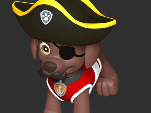 Zuma Halloween - Paw Patrol 3D Print Model
