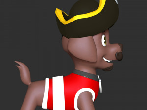 Zuma Halloween - Paw Patrol 3D Print Model