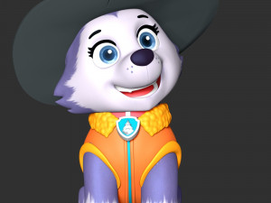 Everest Halloween - Paw Patrol Modèles 3D en vedette