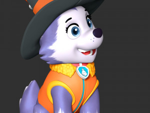 Everest Halloween - Paw Patrol Modèles 3D en vedette