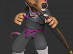 Splinter - Teenage Mutant Ninja Turtles 3D-Druckmodell