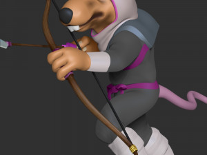 Splinter - Teenage Mutant Ninja Turtles 3D-Druckmodell