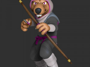 Splinter - Teenage Mutant Ninja Turtles 3D-Druckmodell