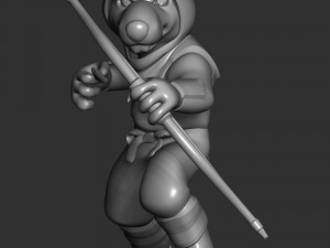 Splinter - Teenage Mutant Ninja Turtles 3D-Druckmodell