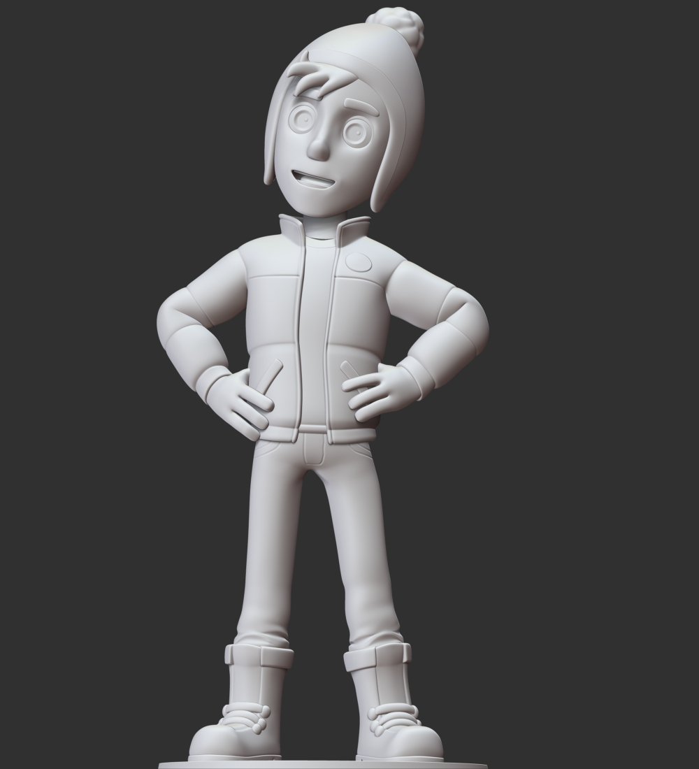 Jake Paw Patrol 3D Print Model in Figurines 3DExport