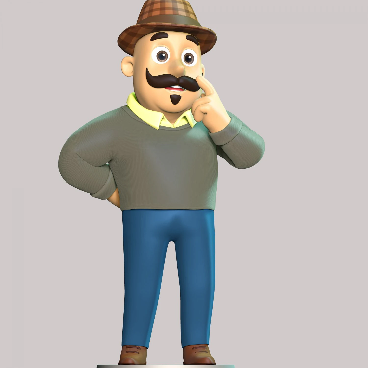 Mr Porter - Paw Patrol 3D Print Model .c4d .max .obj .3ds .fbx .stl .blend