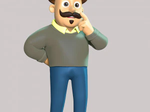 波特先生 - 狗狗巡逻队 3D 打印模型