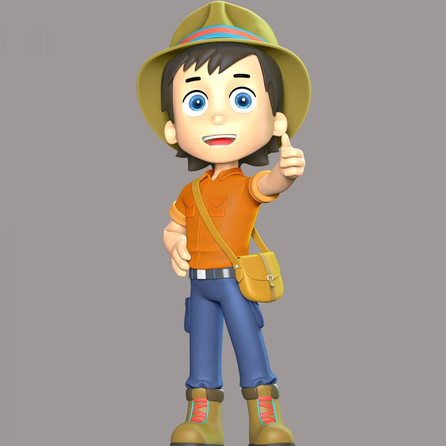 Carlos - Pat Patrouille Modèles 3D en vedette .c4d .max .obj .3ds .fbx .stl .blend