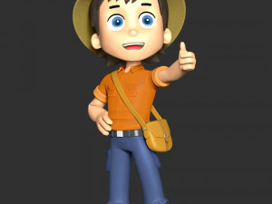 Carlos - Pat Patrouille Modèles 3D en vedette