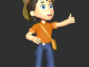 Carlos - Pat Patrouille Modèles 3D en vedette