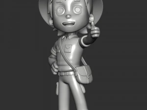 Carlos - Pat Patrouille Modèles 3D en vedette