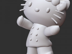 Hello Kitty 3D Принт Модель