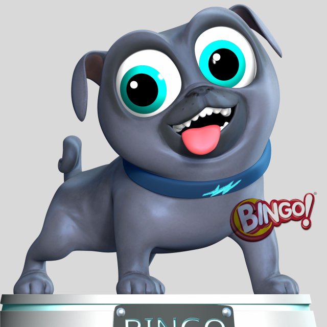 Bingo - Puppy Dog Pals 3D Print Model .c4d .max .obj .3ds .fbx .stl .blend 