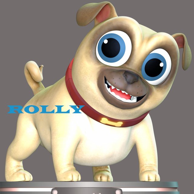 Rolly - Puppy Dog Pals Modelo de impresión 3D .c4d .max .obj .3ds .fbx .stl .blend 