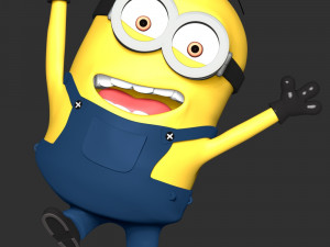The Minions Happy 3D Print Model