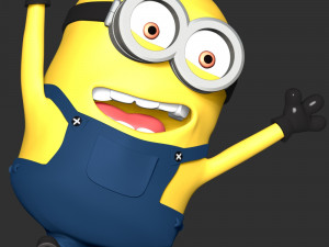 The Minions Happy 3D Print Model