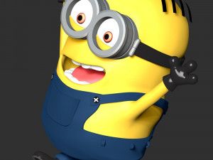 The Minions Happy 3D Print Model