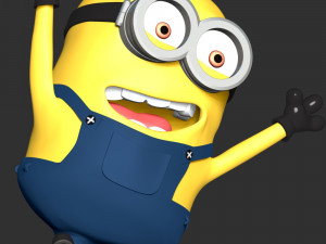 The Minions Happy 3D Print Model