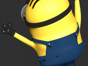 The Minions Happy 3D Print Model