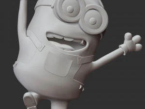 The Minions Happy 3D Print Model