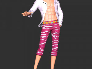 One Piece - Donquixote Doflamingo 3D Print Model